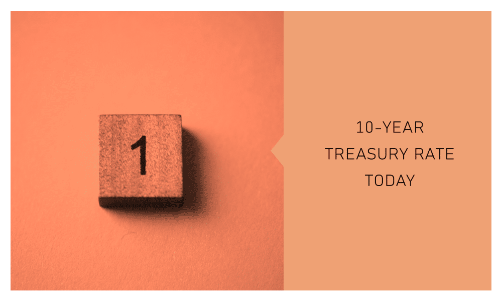 10 years treasury rate today